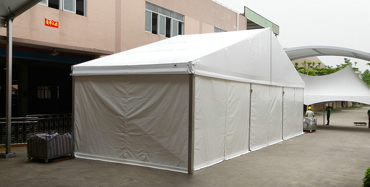300 People capability PVC sidewalls events tent [MS series]