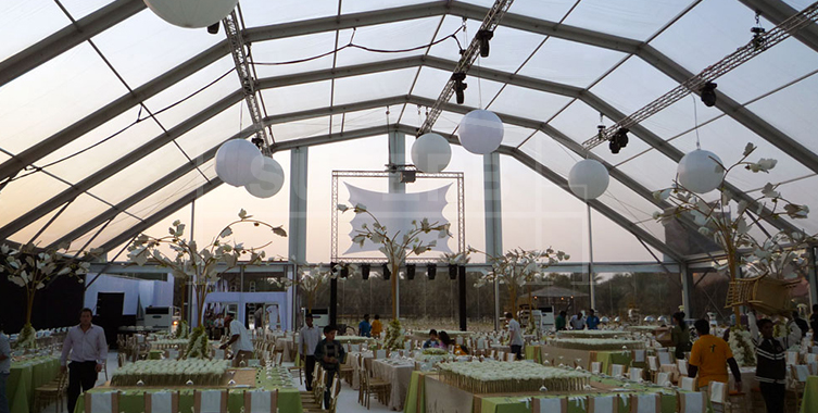 Large Polygon Tent for big party event [XLS series]