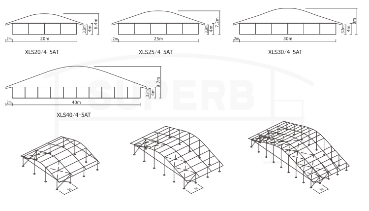 glass tent