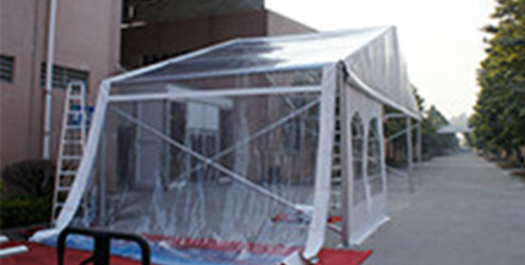9m clear span transparent party tent [WS series]