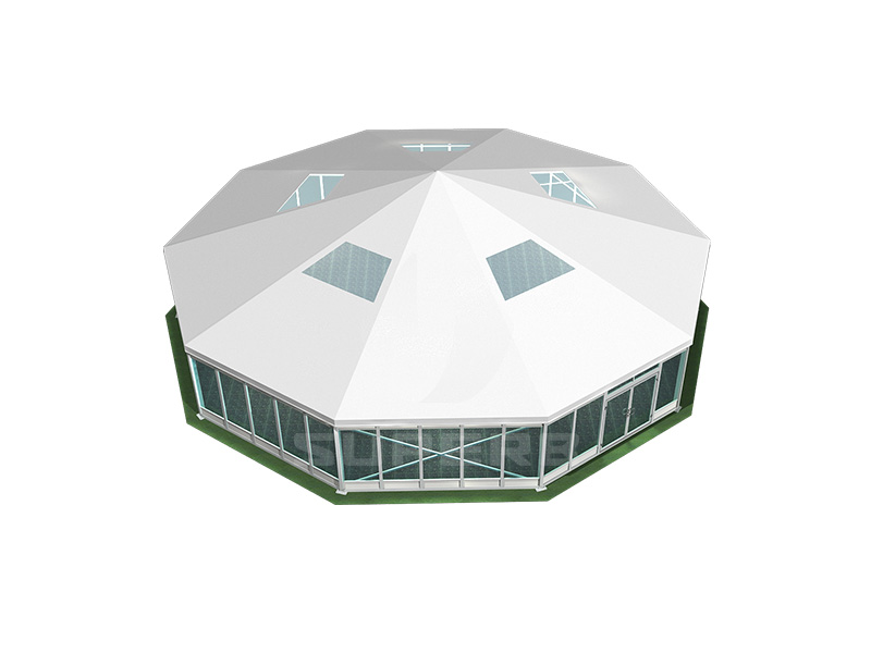 Multi-sided Tent for Outdoor Events