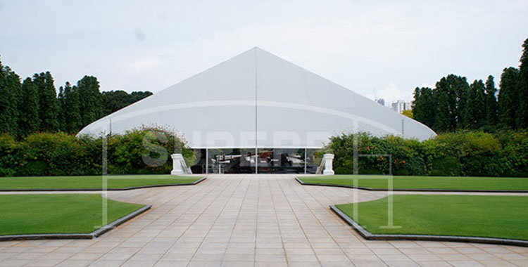 Curve Tent in presidential palace ,must be guaranteed,forceful
